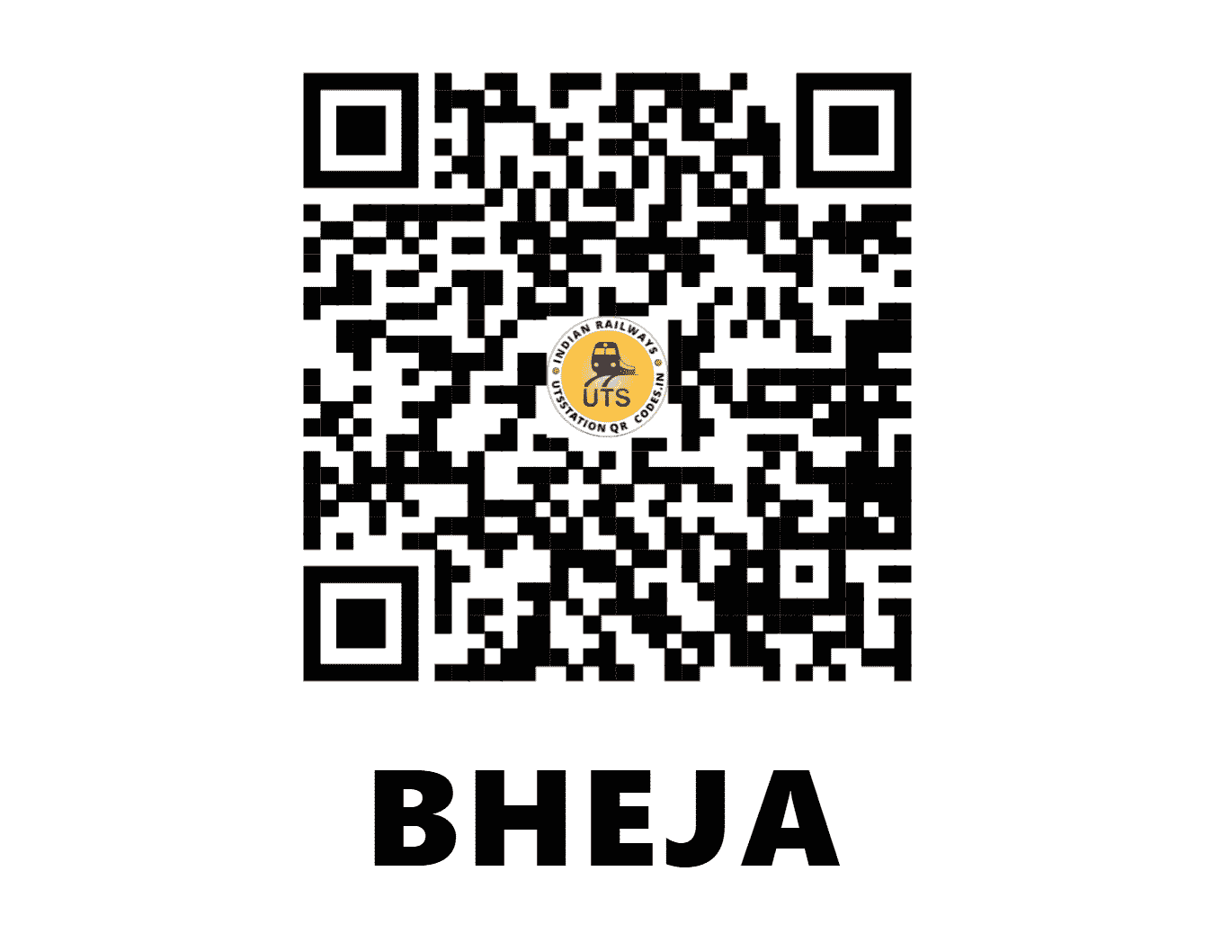 UTS QR Code for BHEJA - BHJA (EO - ODISHA)