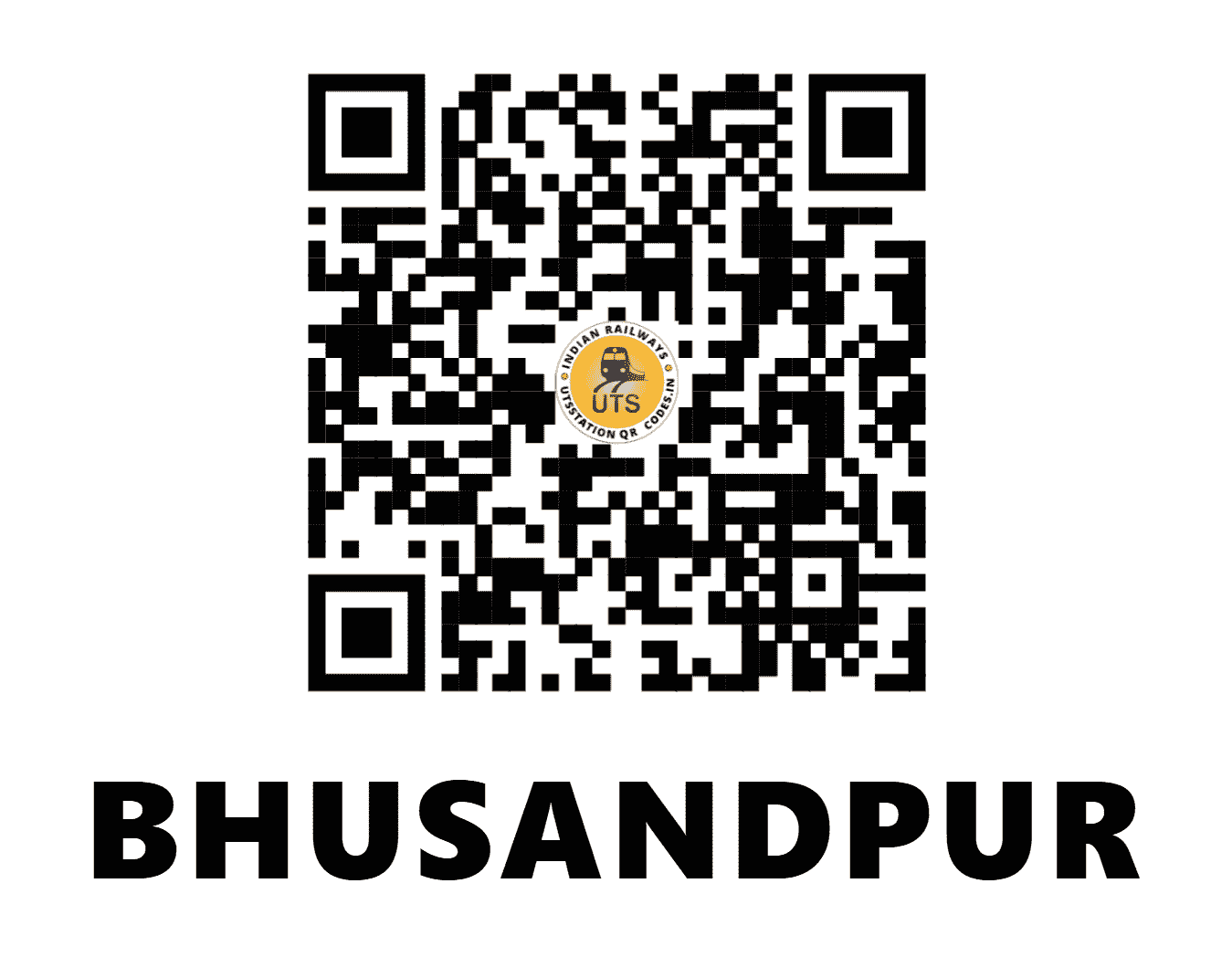 UTS QR Code for BHUSANDPUR - BSDP (EO - ODISHA)