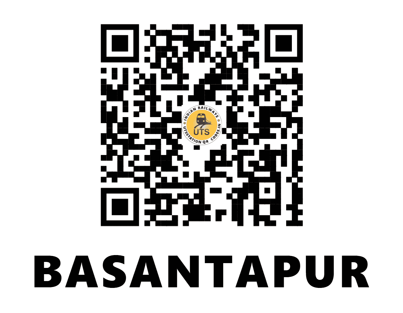 UTS QR Code for BASANTAPUR - BSTP (EO - ODISHA)