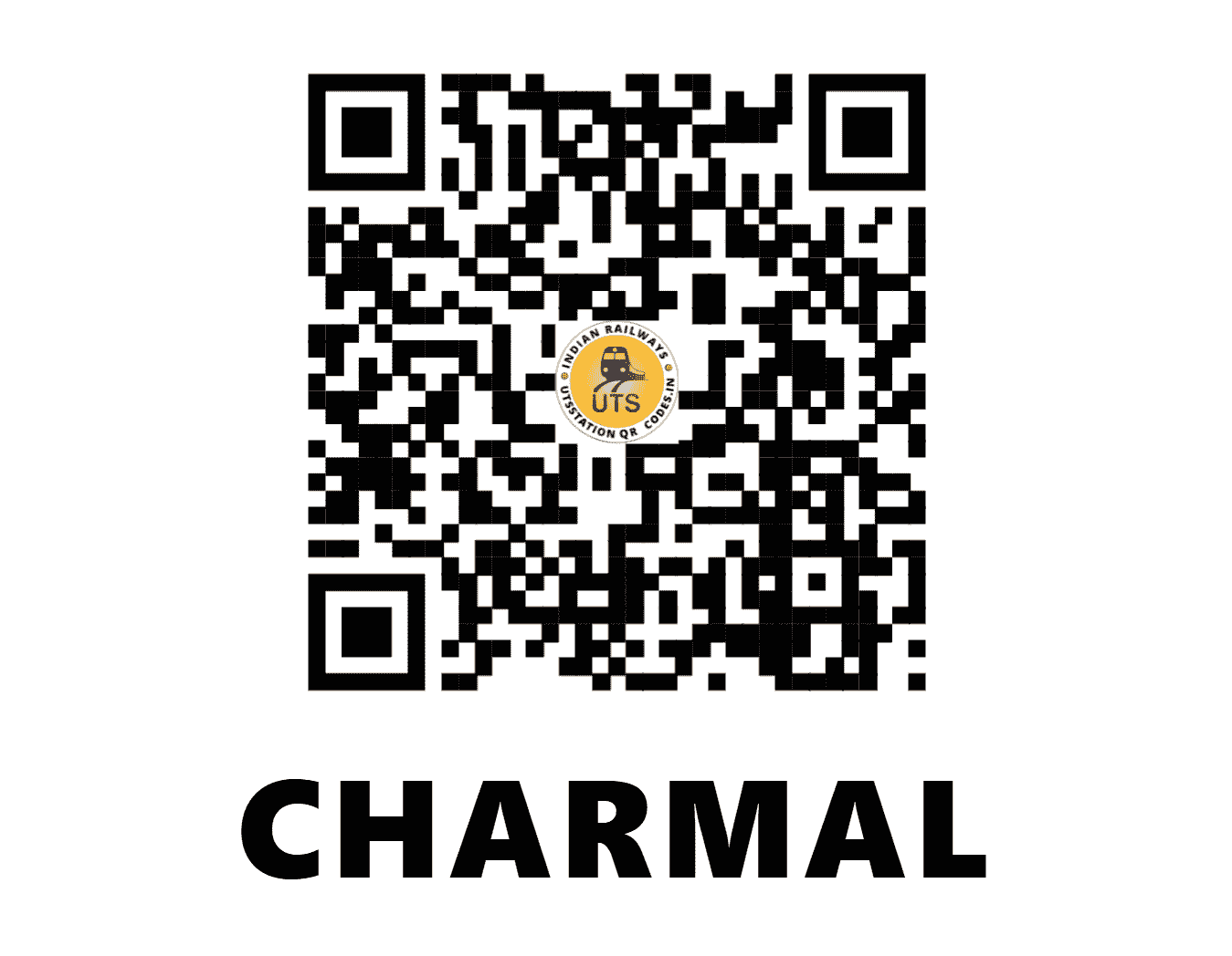 UTS QR Code for CHARMAL - CHAR (EO - ODISHA)