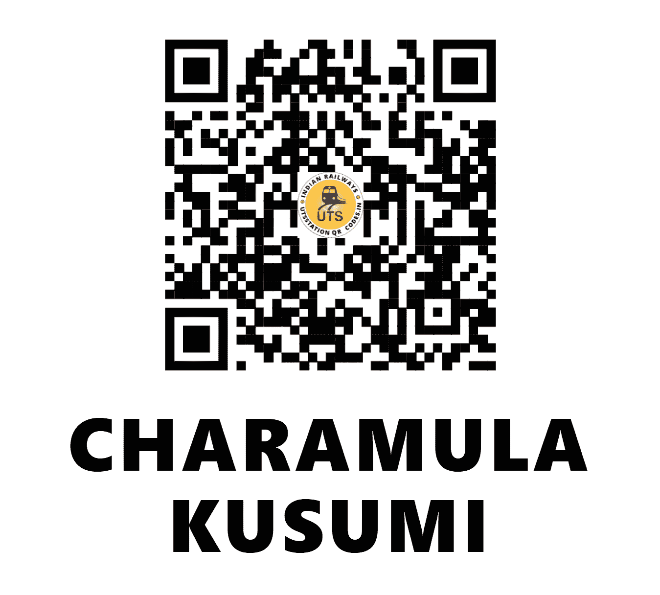 UTS QR Code for CHARAMULA KUSUMI - CJS (EO - ODISHA)