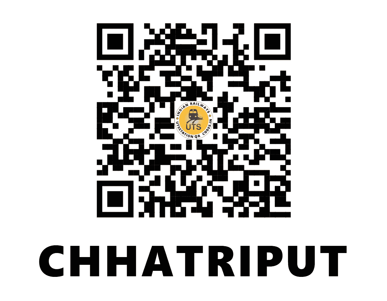 UTS QR Code for CHHATRIPUT - CTS (EO - ODISHA)