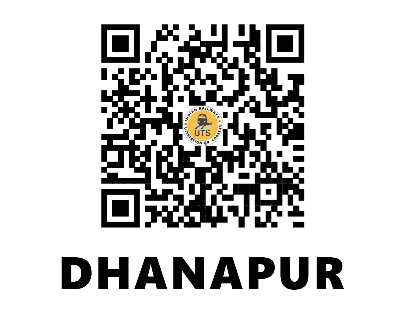 UTS QR Code for DHANAPUR - DIR (EO - ODISHA)