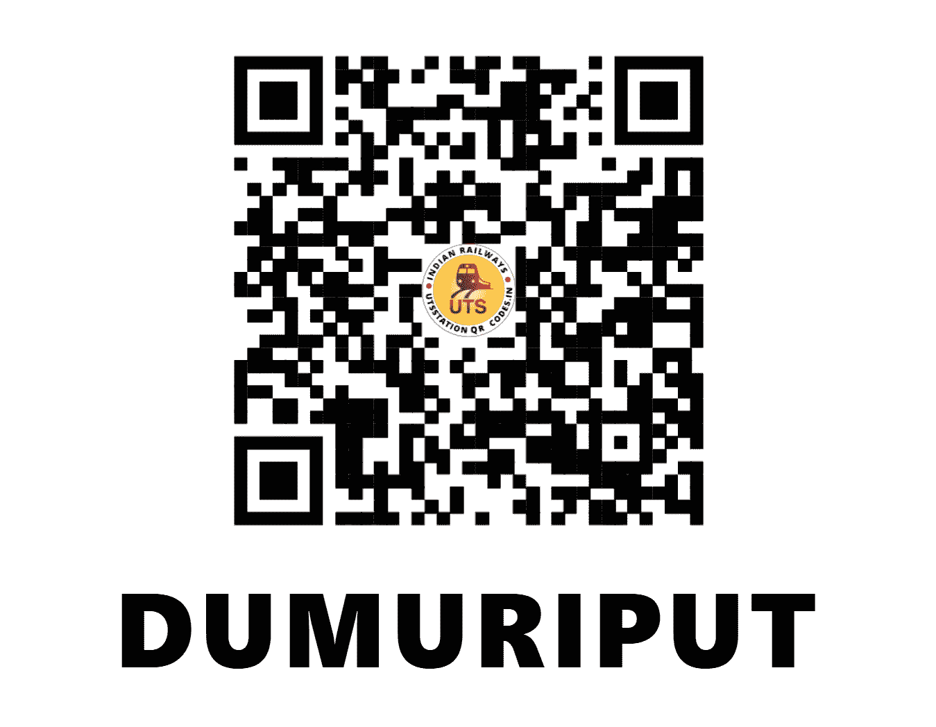UTS QR Code for DUMURIPUT - DMRT (EO - ODISHA)