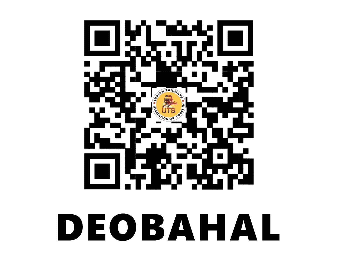 UTS QR Code for DEOBAHAL - DOBH (EO - ODISHA)