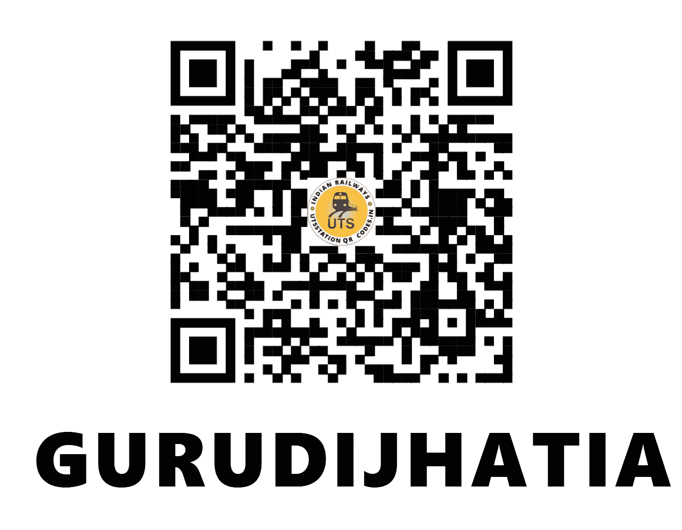 UTS QR Code for GURUDIJHATIA - GJTA (EO - ODISHA)