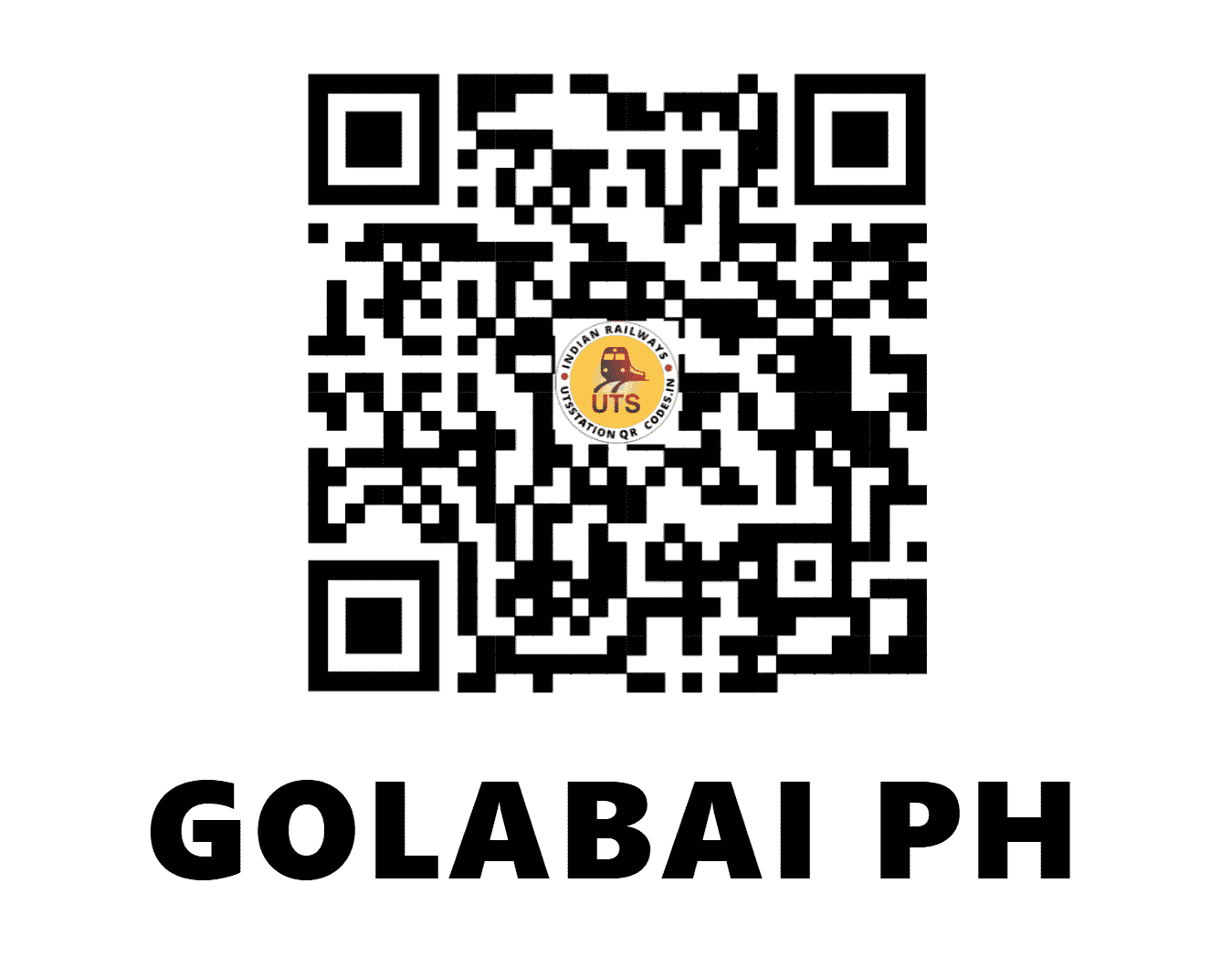 UTS QR Code for GOLABAI PH - GLBA (EO - ODISHA)