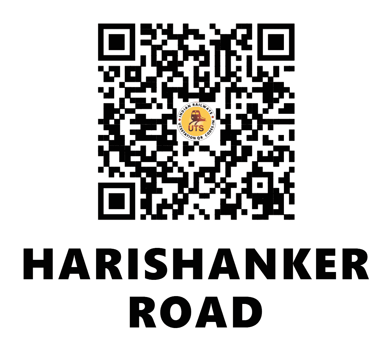 UTS QR Code for HARISHANKER ROAD - HSK (EO - ODISHA)