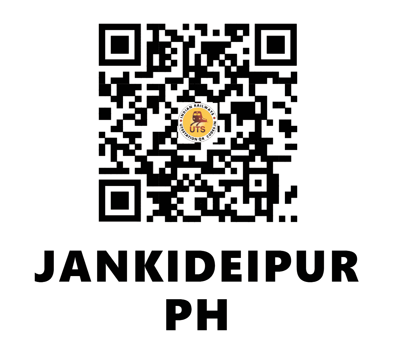UTS QR Code for JANKIDEIPUR PH - JKDP (EO - ODISHA)