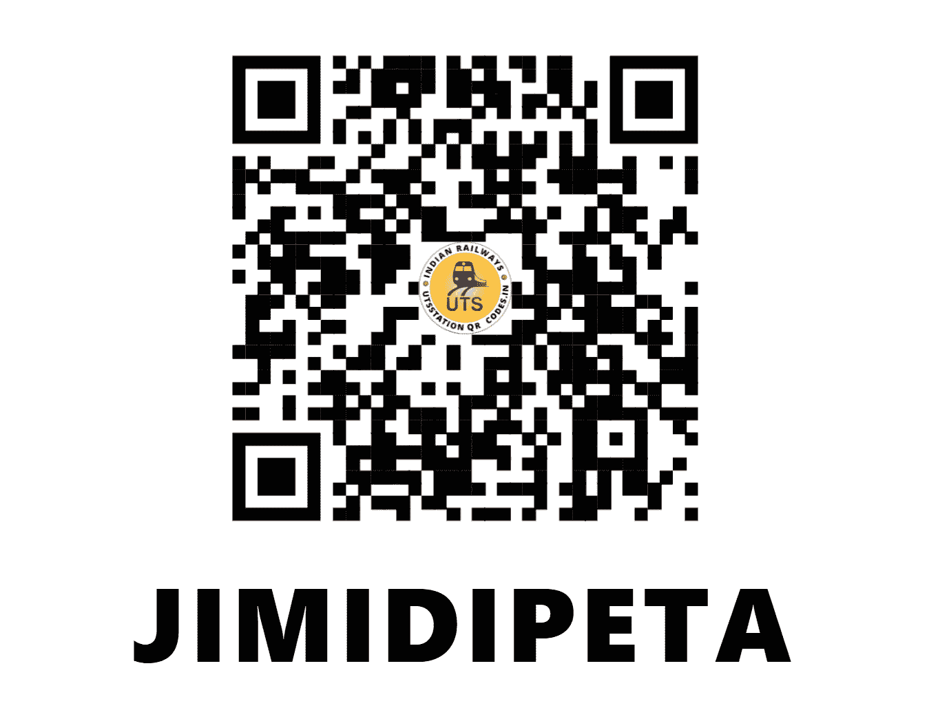 UTS QR Code for JIMIDIPETA - JMPT (EO - ODISHA)