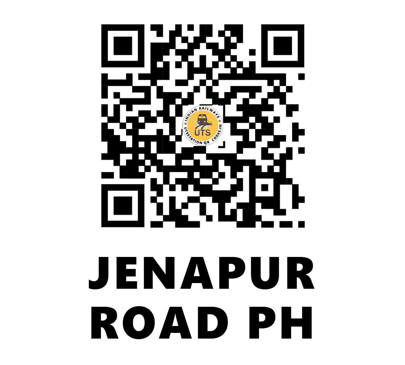UTS QR Code for JENAPUR ROAD PH - JPRD (EO - ODISHA)