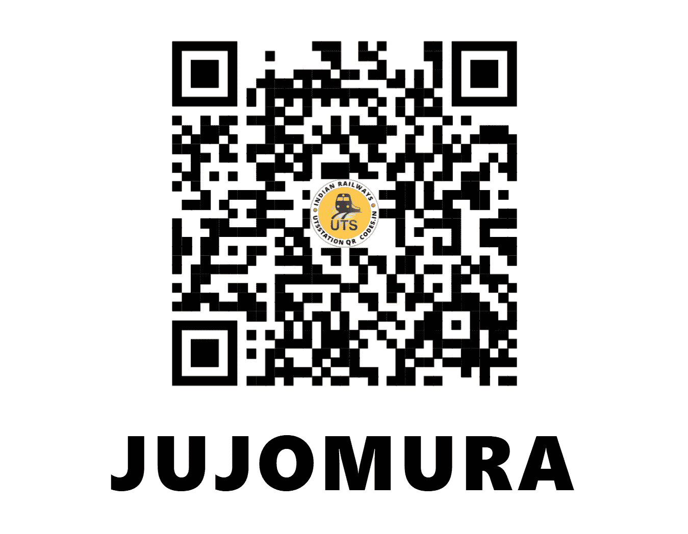 UTS QR Code for JUJOMURA - JUJA (EO - ODISHA)