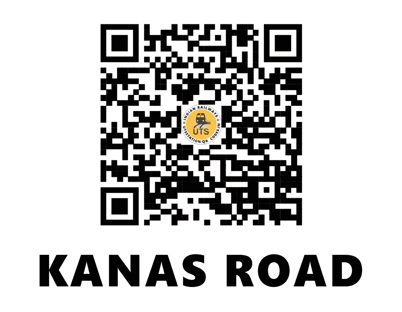 UTS QR Code for KANAS ROAD - KASR (EO - ODISHA)