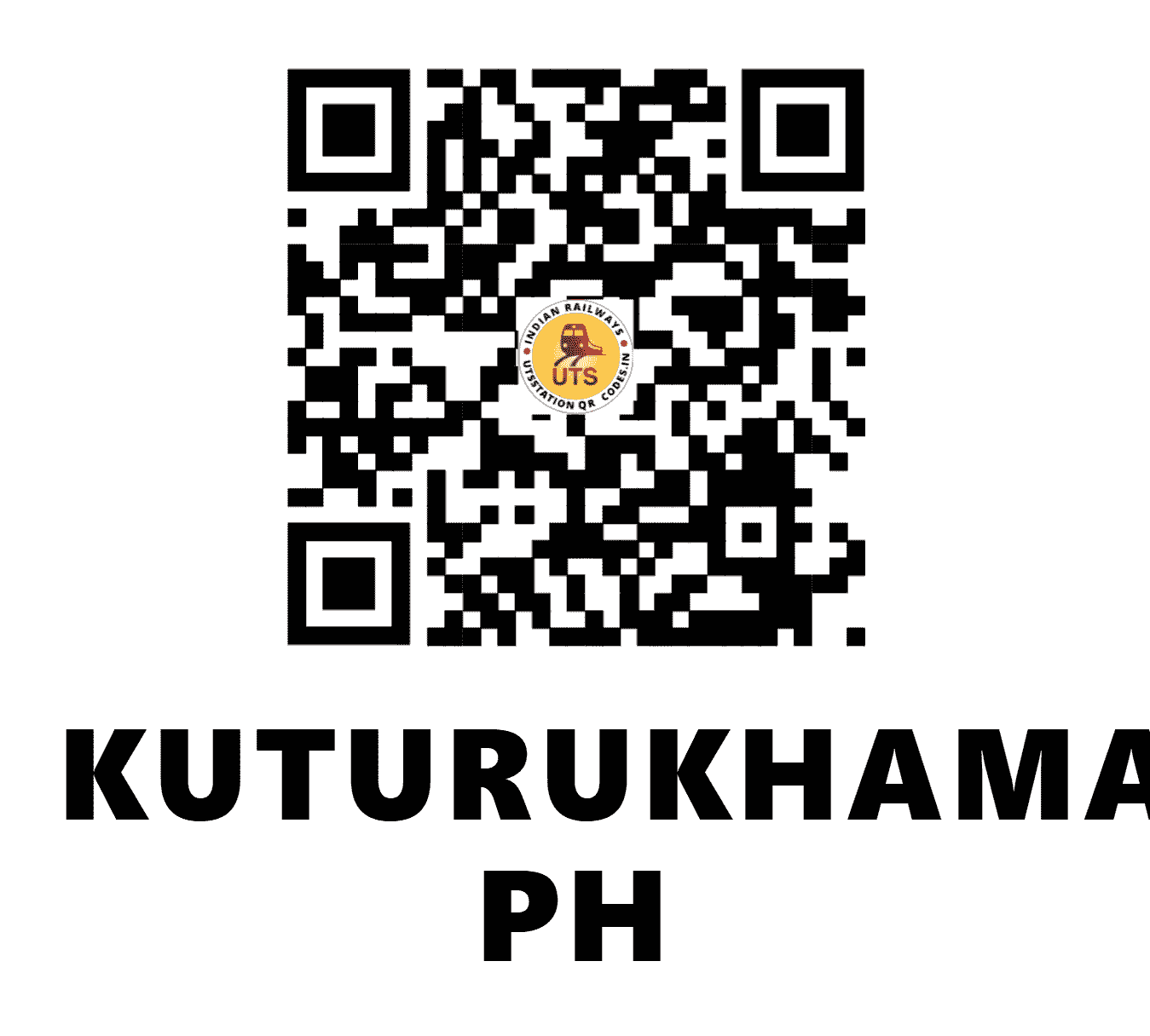 UTS QR Code for KUTURUKHAMAR PH - KTRK (EO - ODISHA)