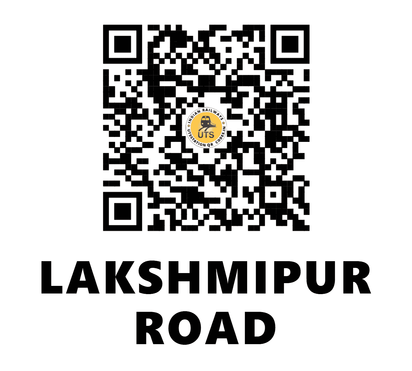 UTS QR Code for LAKSHMIPUR ROAD - LKMR (EO - ODISHA)