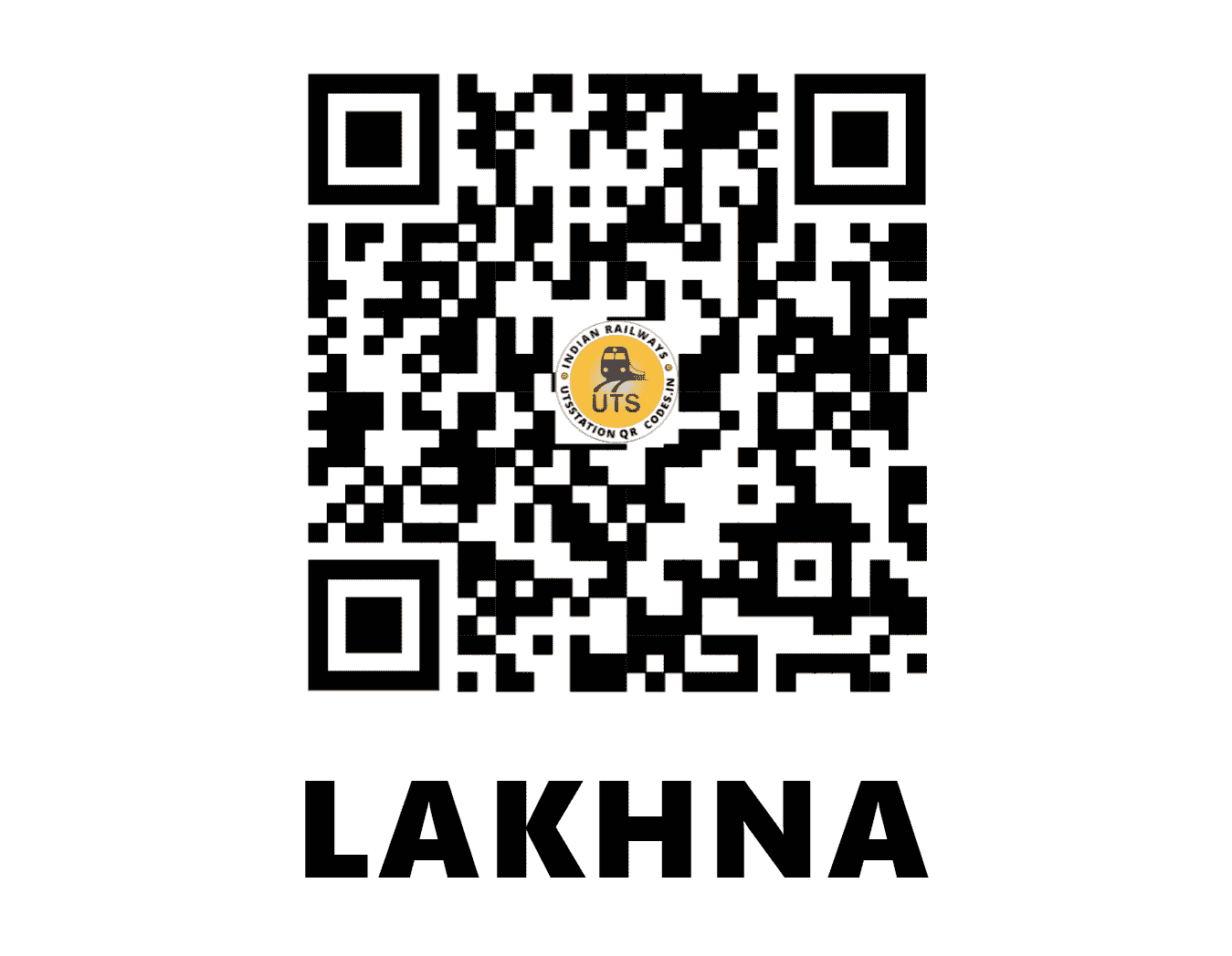 UTS QR Code for LAKHNA - LKNA (EO - ODISHA)
