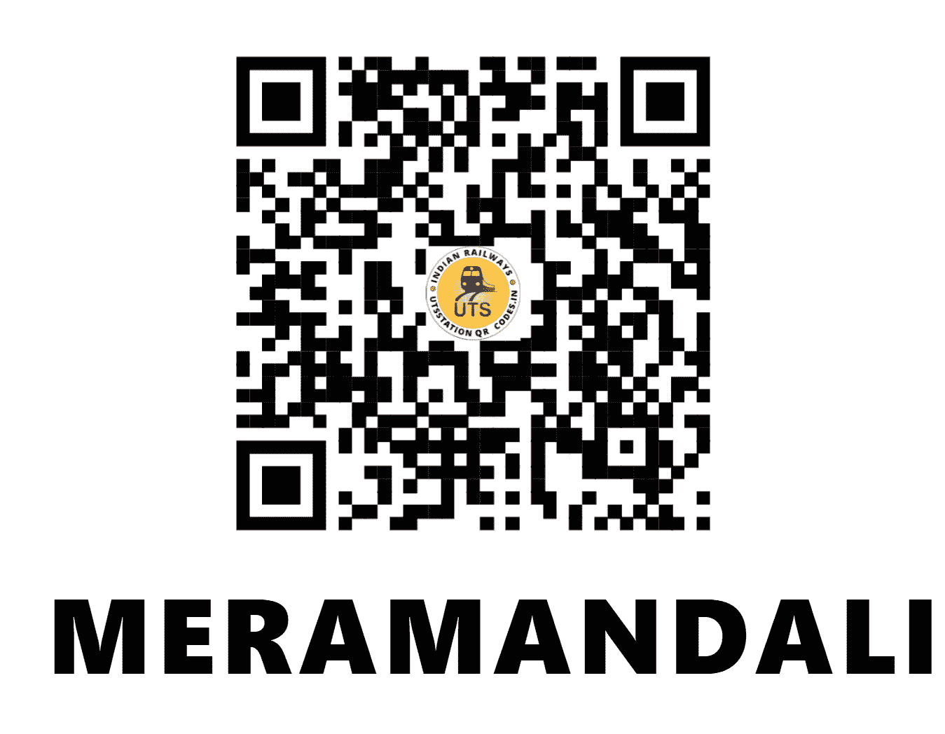 UTS QR Code for MERAMANDALI - MRDL (EO - ODISHA)