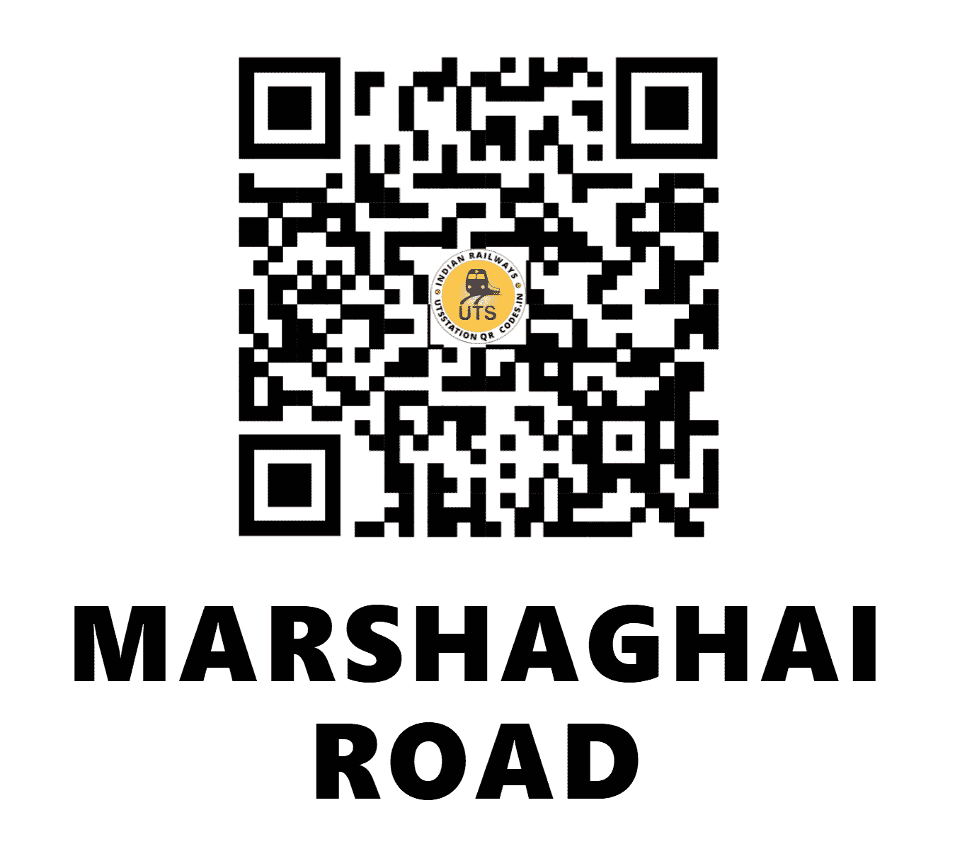 UTS QR Code for MARSHAGHAI ROAD - MSGR (EO - ODISHA)