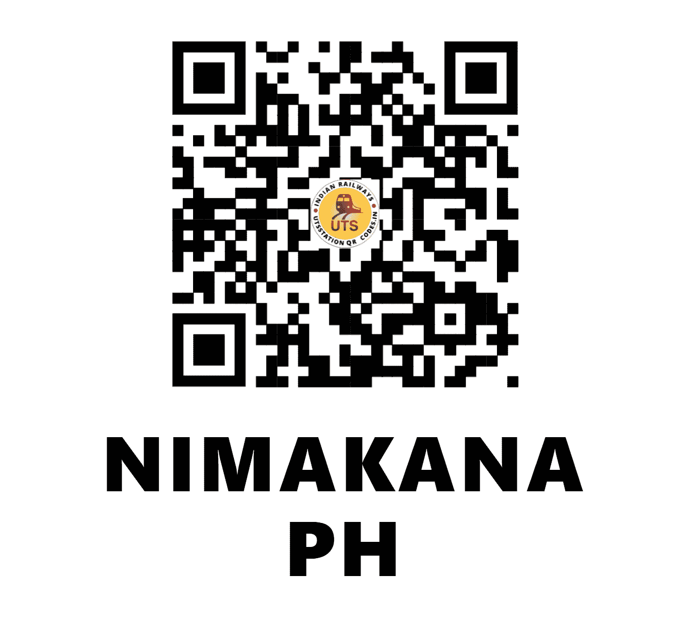 UTS QR Code for NIMAKANA PH - NIN (EO - ODISHA)