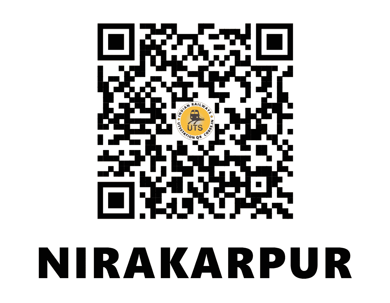 UTS QR Code for NIRAKARPUR - NKP (EO - ODISHA)