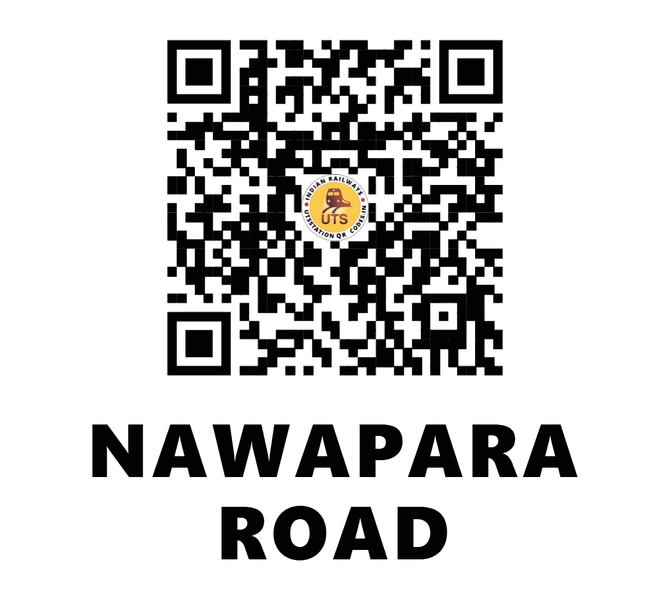 UTS QR Code for NAWAPARA ROAD - NPD (EO - ODISHA)