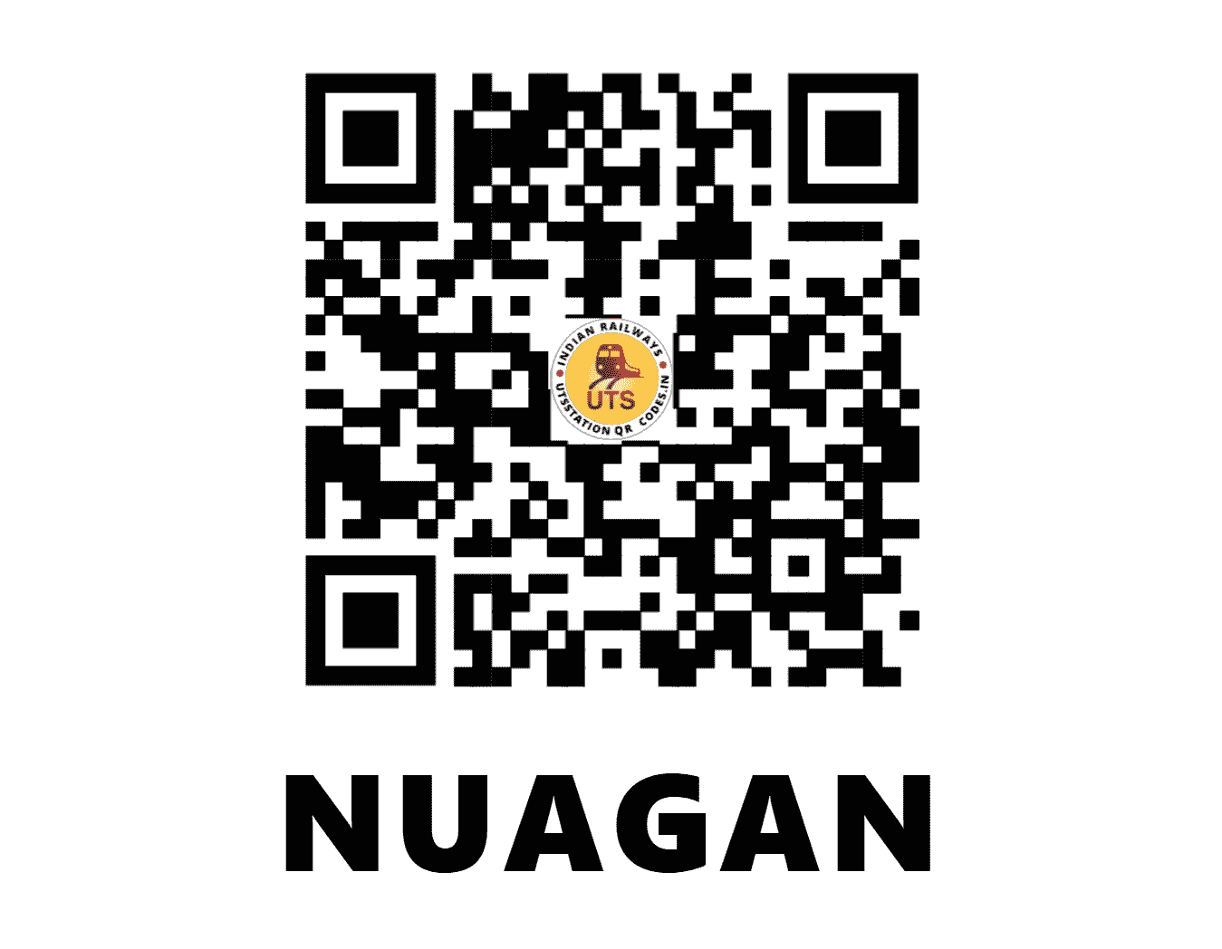 UTS QR Code for NUAGAN - NUGN (EO - ODISHA)
