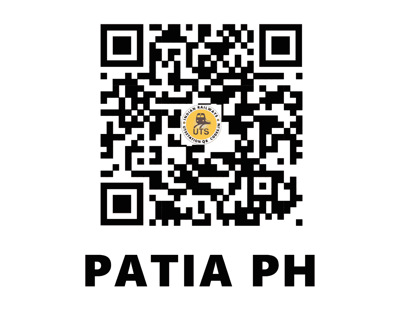 UTS QR Code for PATIA PH - PTAB (EO - ODISHA)