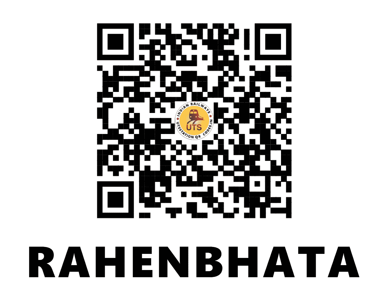 UTS QR Code for RAHENBHATA - RNBT (EO - ODISHA)