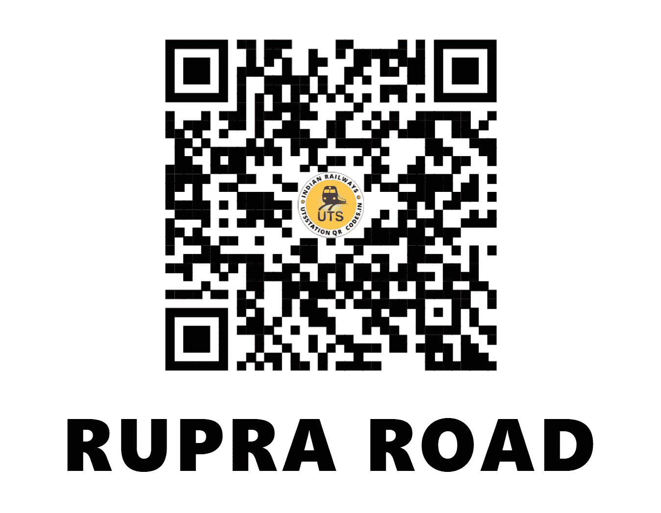 UTS QR Code for RUPRA ROAD - RPRD (EO - ODISHA)