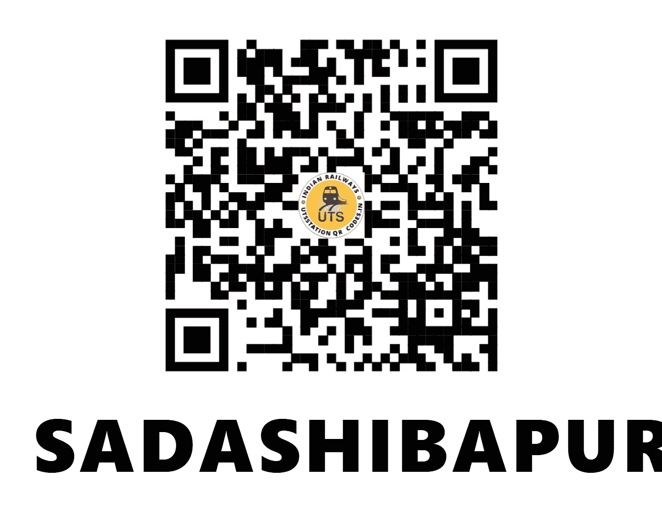 UTS QR Code for SADASHIBAPUR - SSPR (EO - ODISHA)