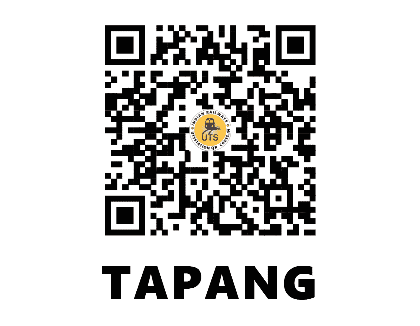 UTS QR Code for TAPANG - TAP (EO - ODISHA)
