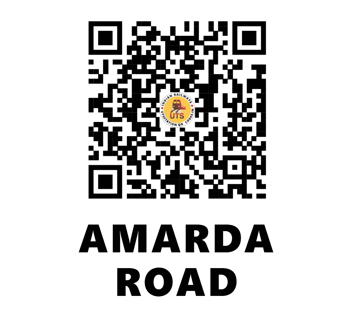 UTS QR Code for AMARDA ROAD - ARD (SE - ODISHA)
