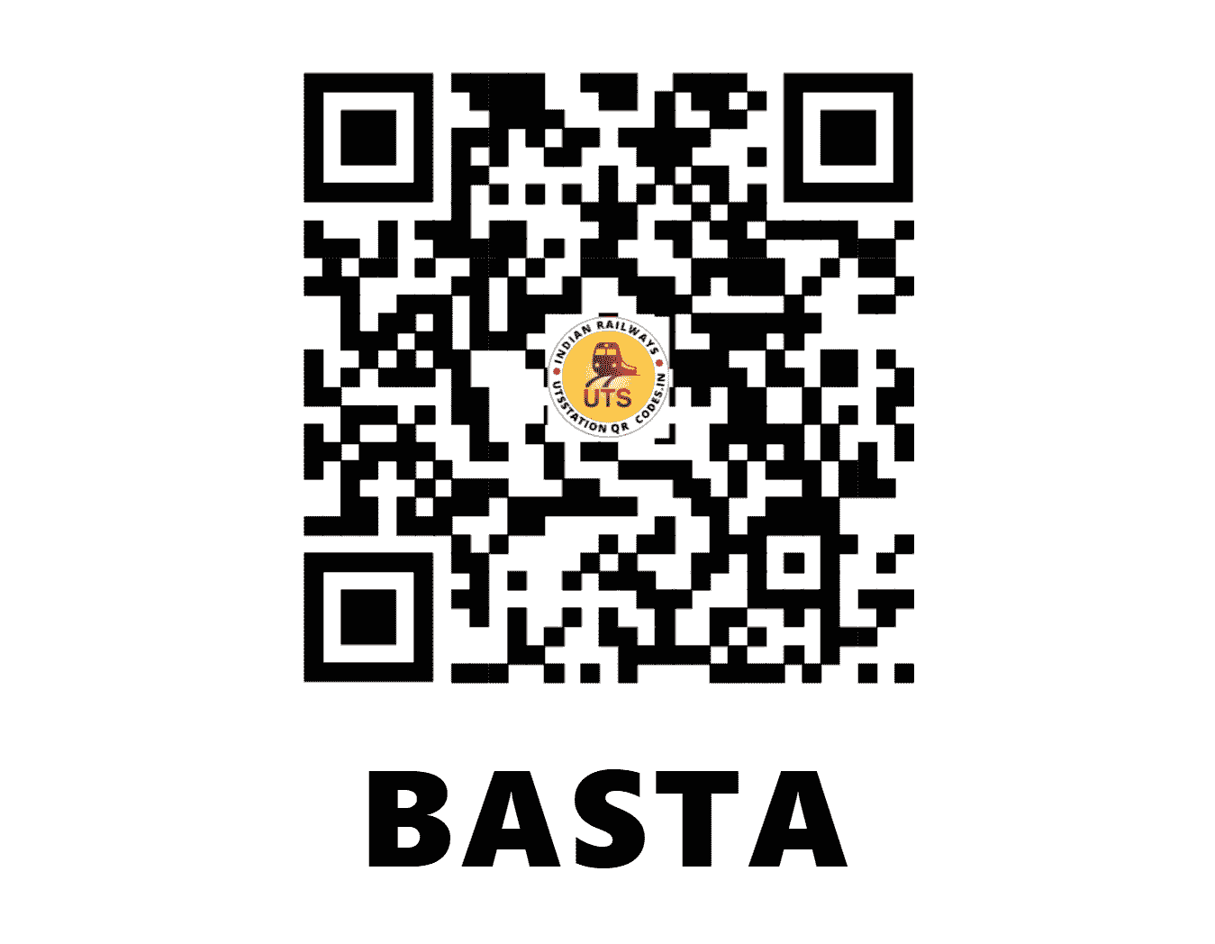 UTS QR Code for BASTA - BTS (SE - ODISHA)