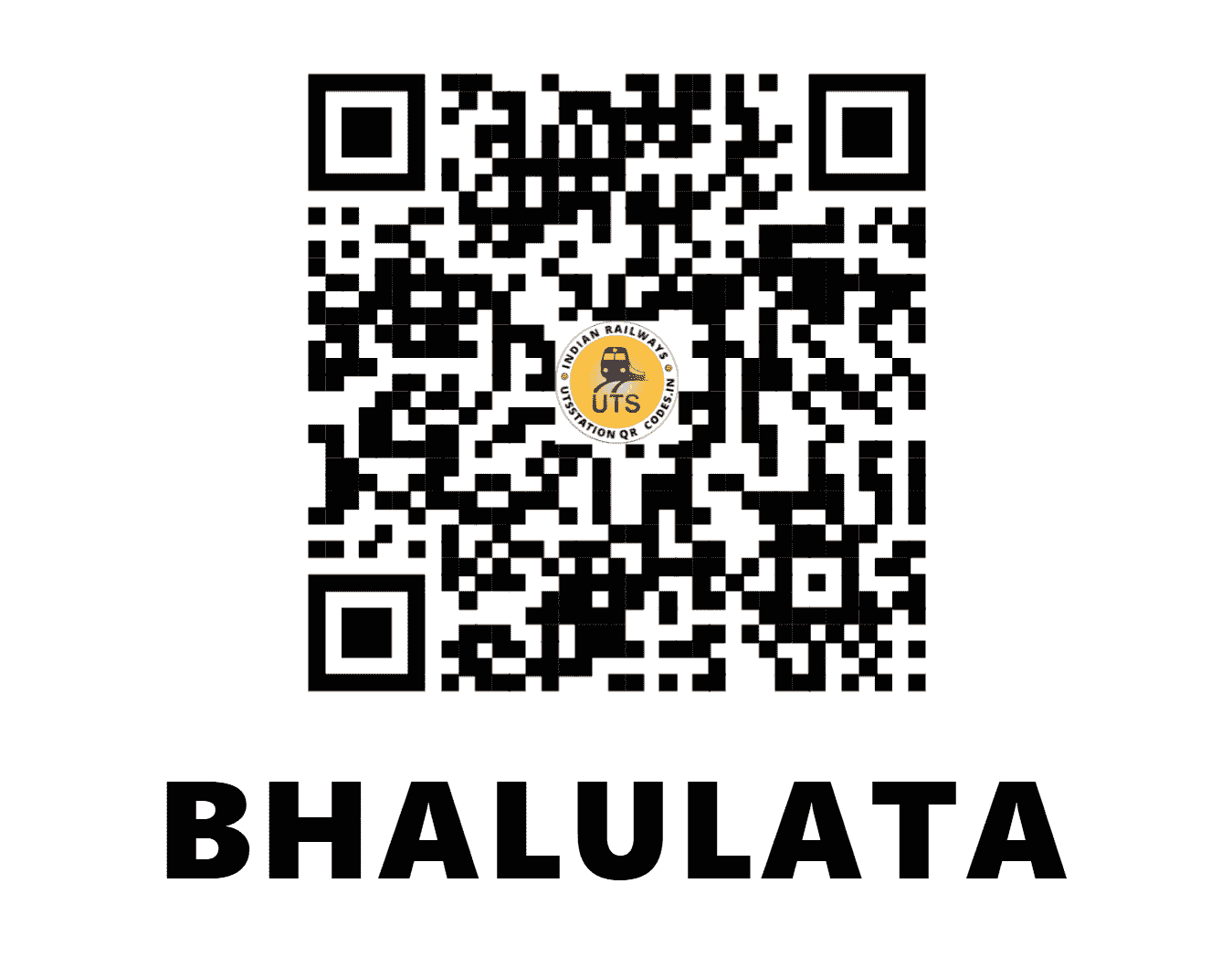 UTS QR Code for BHALULATA - BUL (SE - ODISHA)