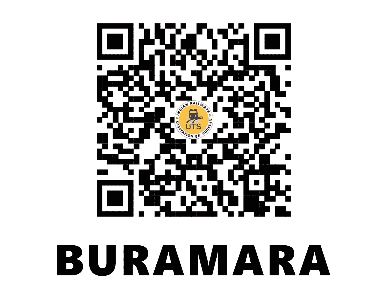 UTS QR Code for BURAMARA - BWO (SE - ODISHA)