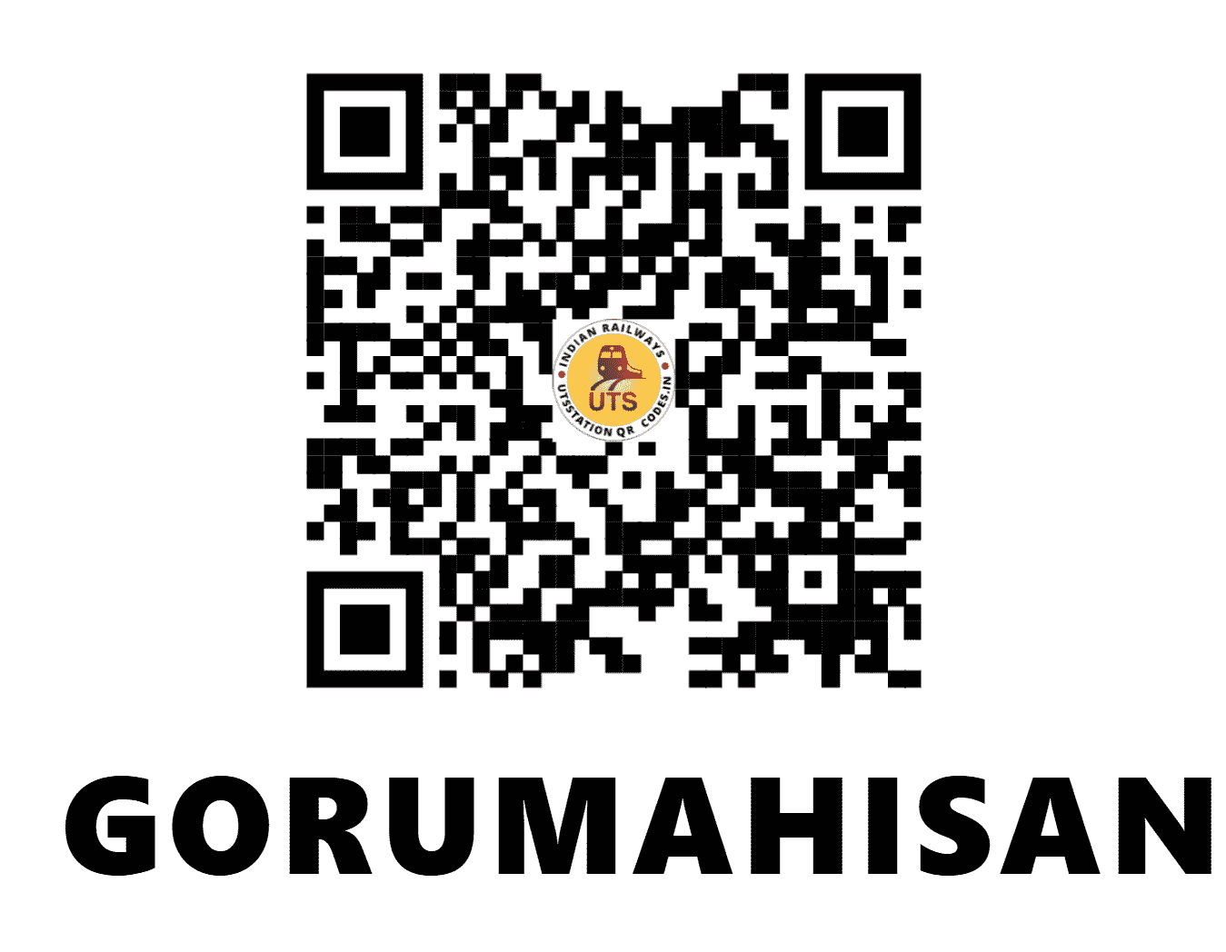 UTS QR Code for GORUMAHISANI - GUMI (SE - ODISHA)