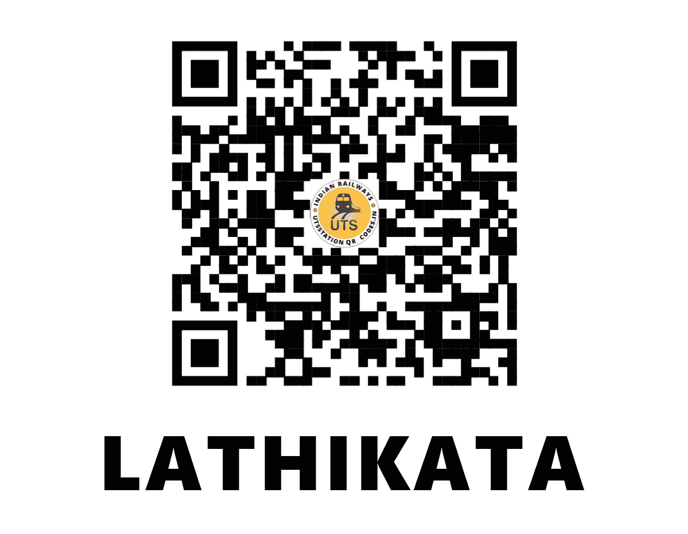 UTS QR Code for LATHIKATA - LTK (SE - ODISHA)