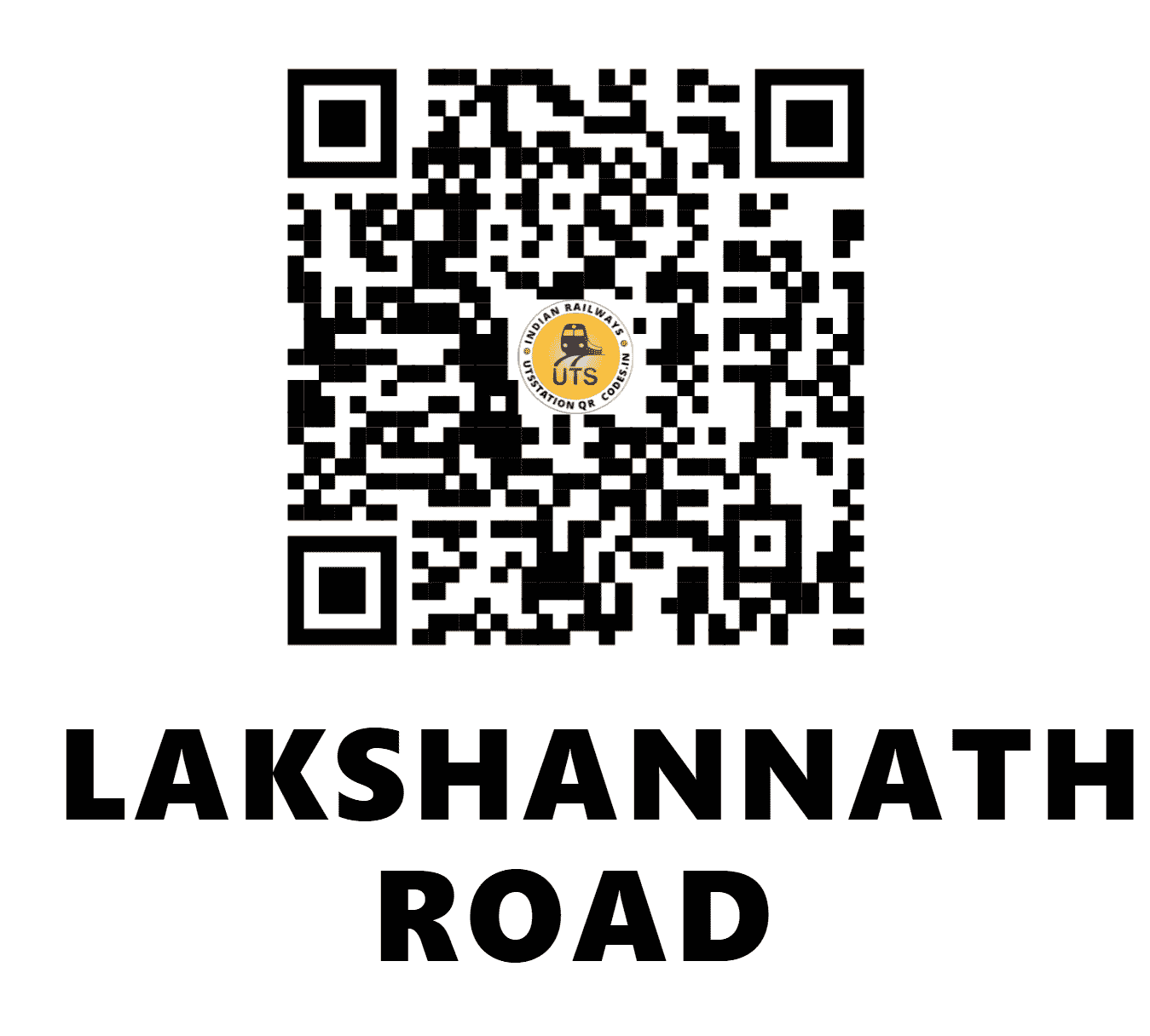 UTS QR Code for LAKSHANNATH ROAD - LXD (SE - ODISHA)