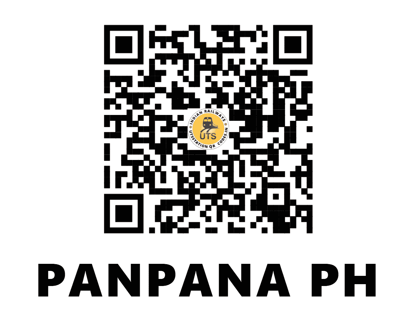 UTS QR Code for PANPANA PH - PNPN (SE - ODISHA)