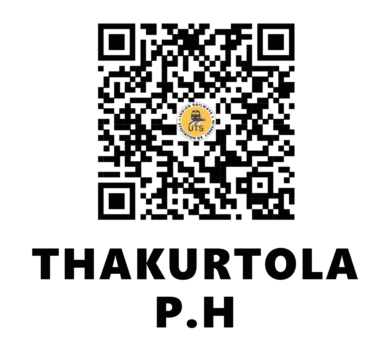 UTS QR Code for THAKURTOLA P.H - TKH (SE - ODISHA)