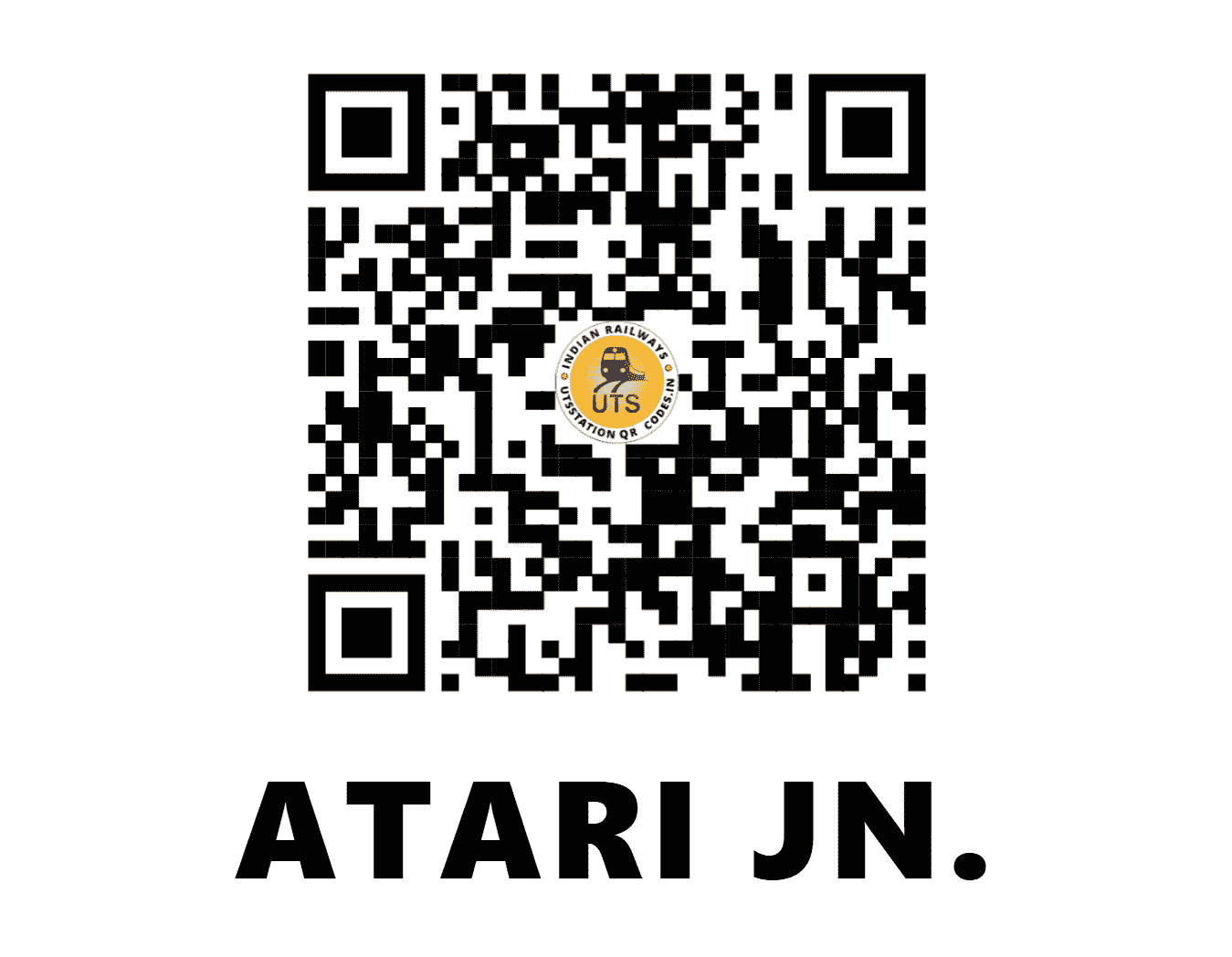 UTS QR Code for ATARI JN. - ATT (NR - PUNJAB)
