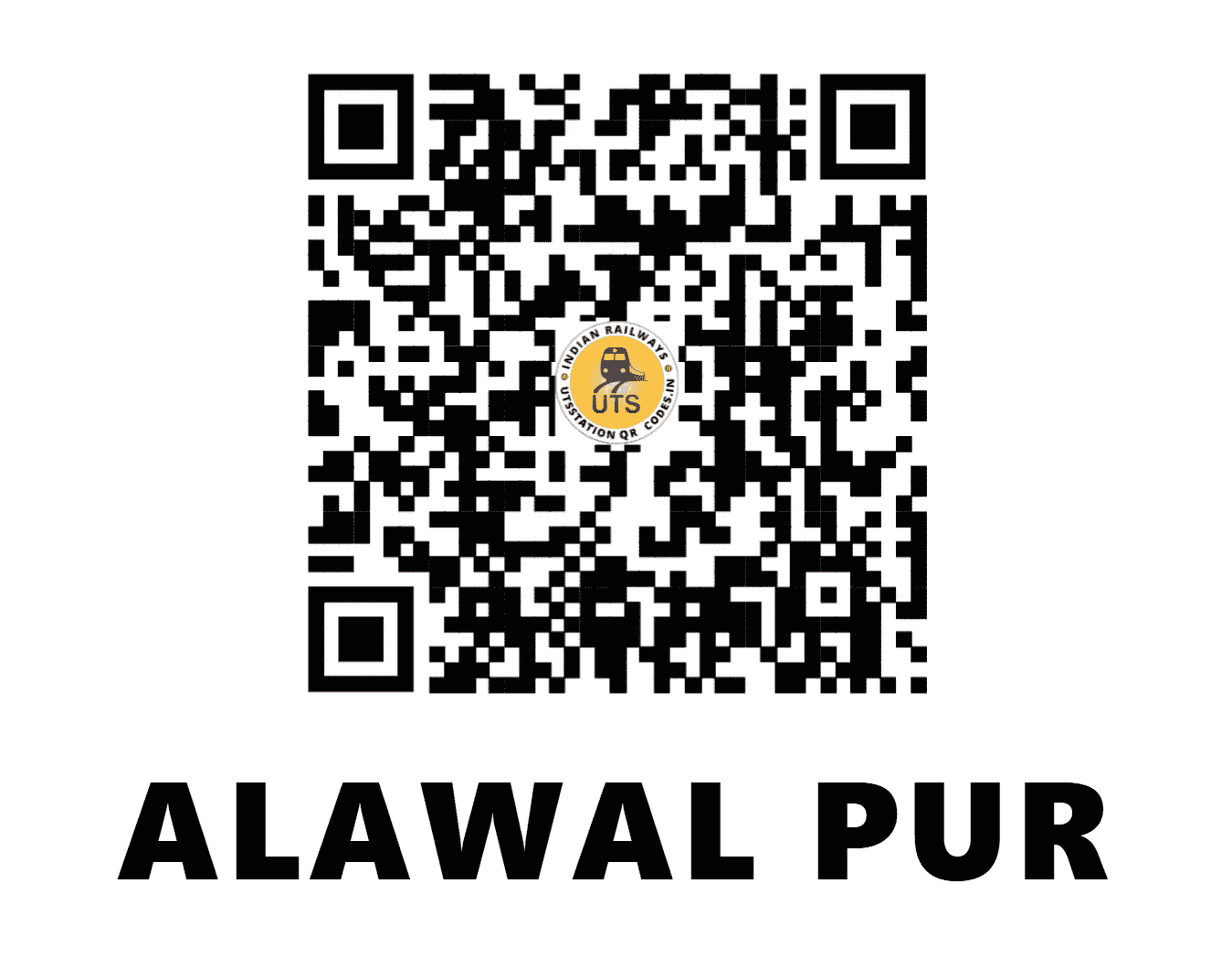 UTS QR Code for ALAWAL PUR - AWL (NR - PUNJAB)