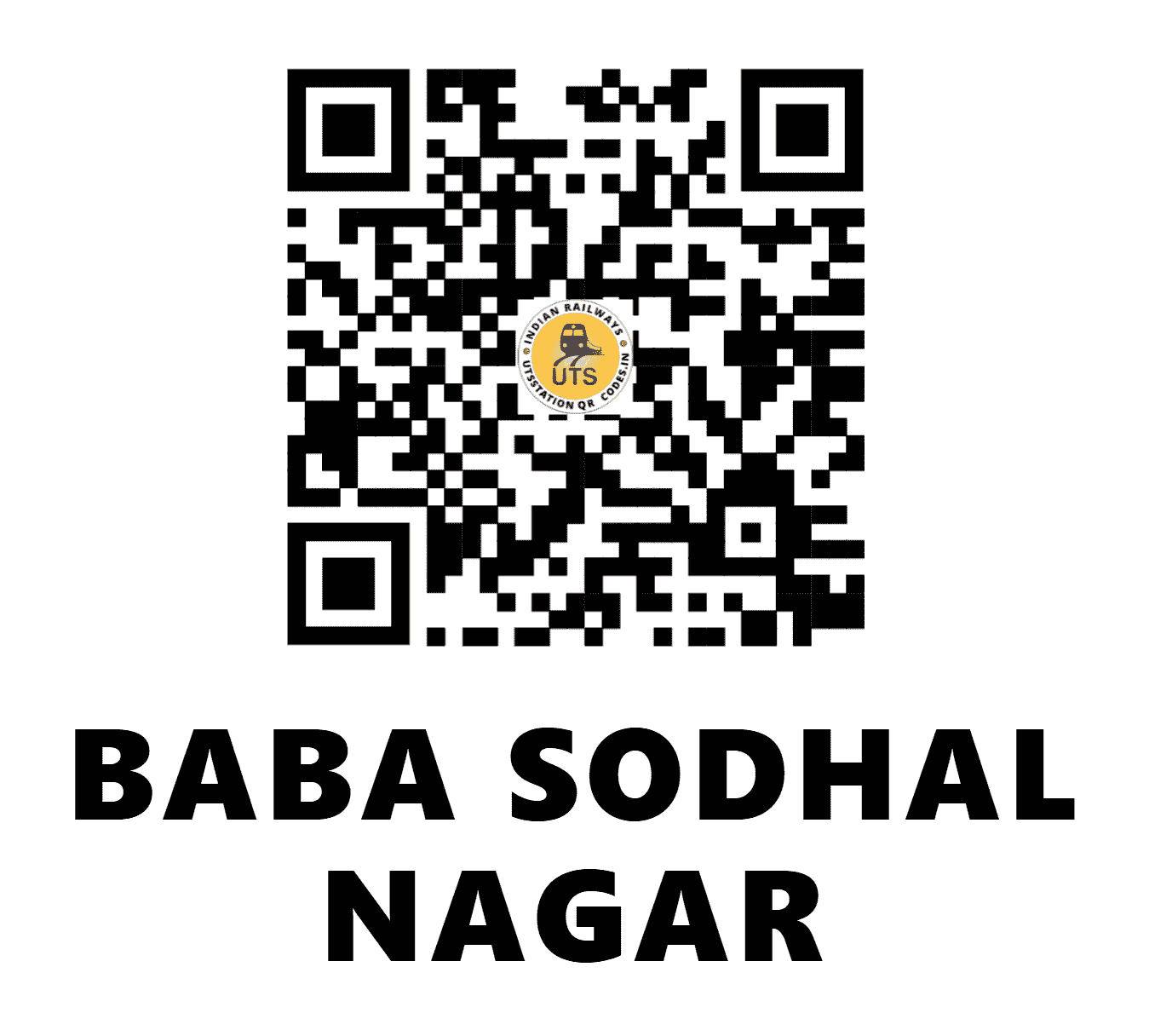 UTS QR Code for BABA SODHAL NAGAR - BBSL (NR - PUNJAB)
