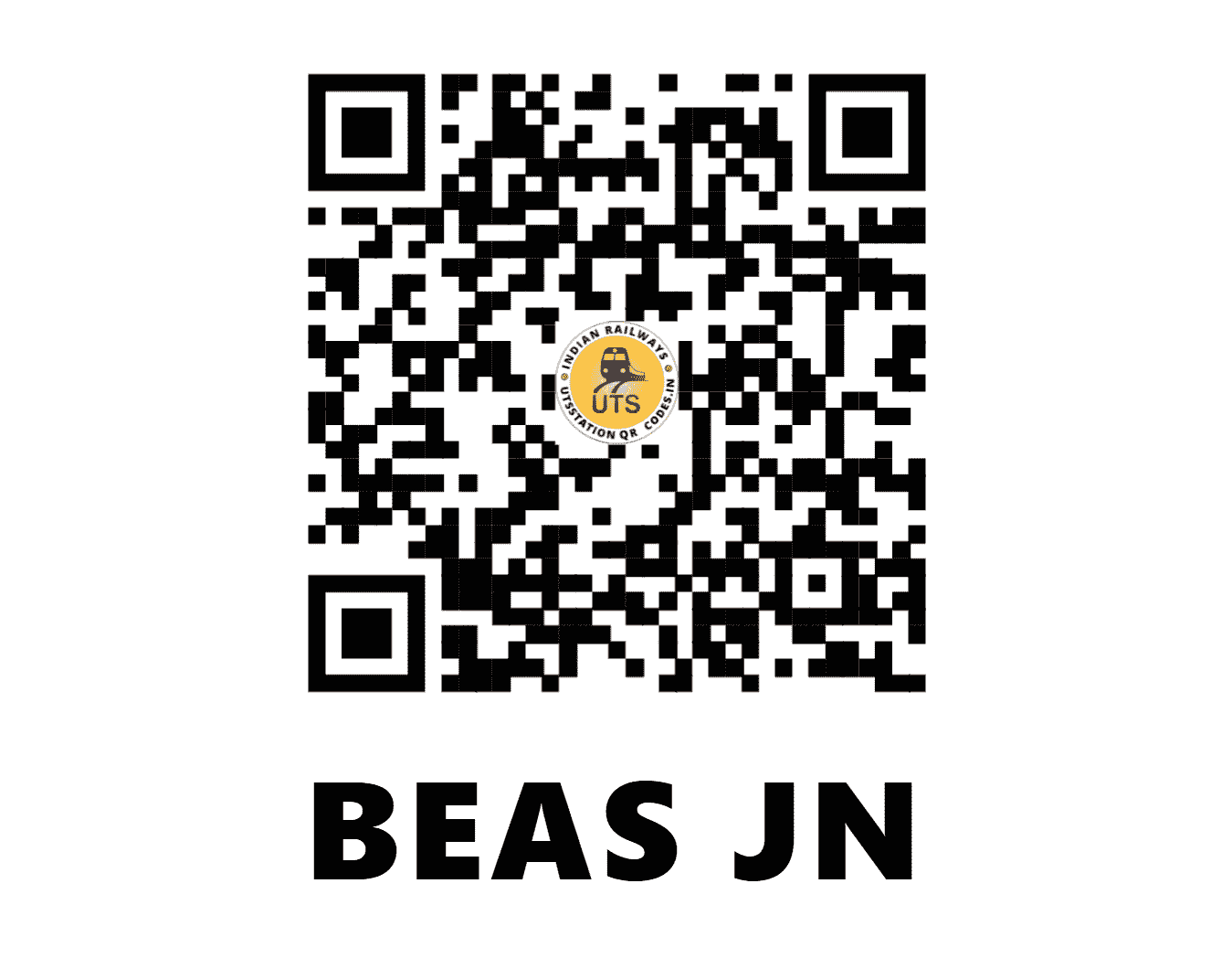 UTS QR Code for BEAS JN - BEAS (NR - PUNJAB)