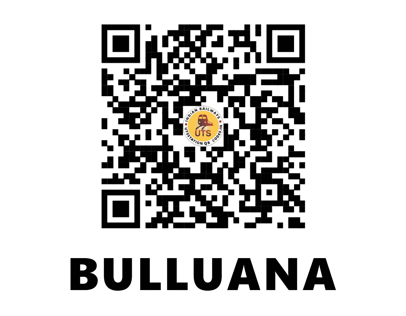 UTS QR Code for BULLUANA - BHX (NR - PUNJAB)