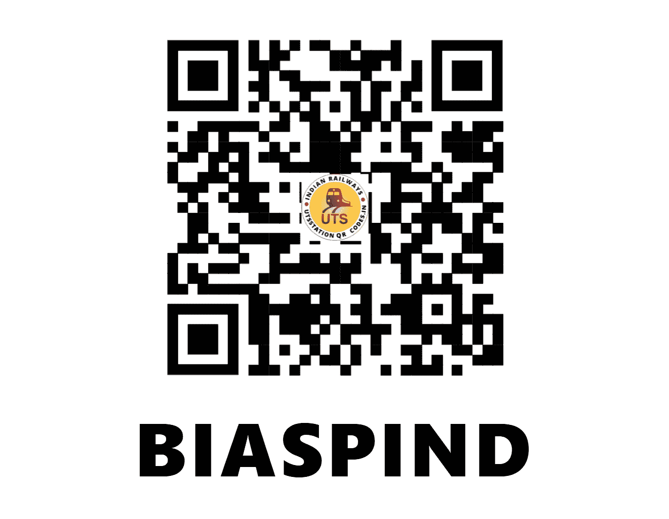 UTS QR Code for BIASPIND - BSPD (NR - PUNJAB)