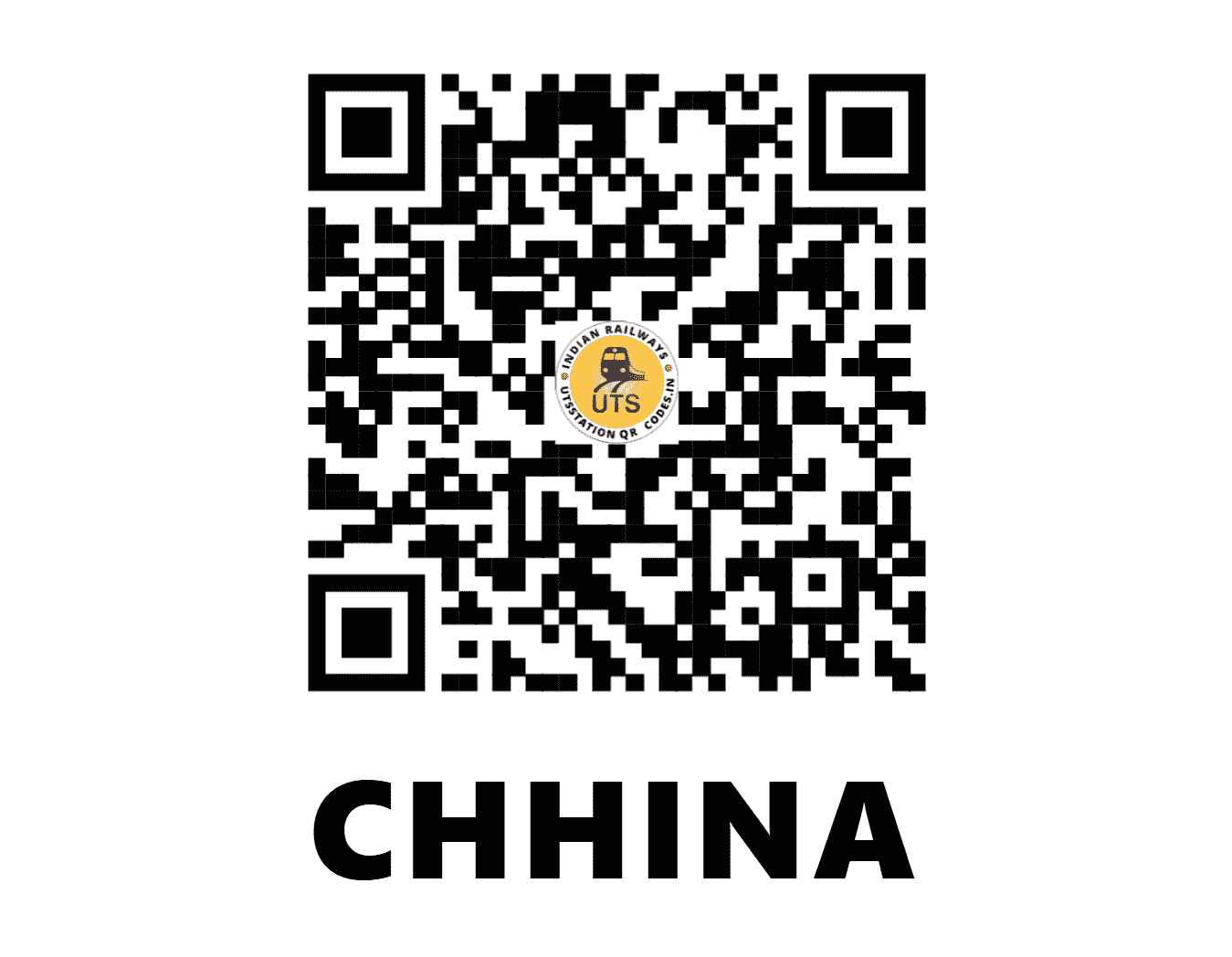 UTS QR Code for CHHINA - CHN (NR - PUNJAB)