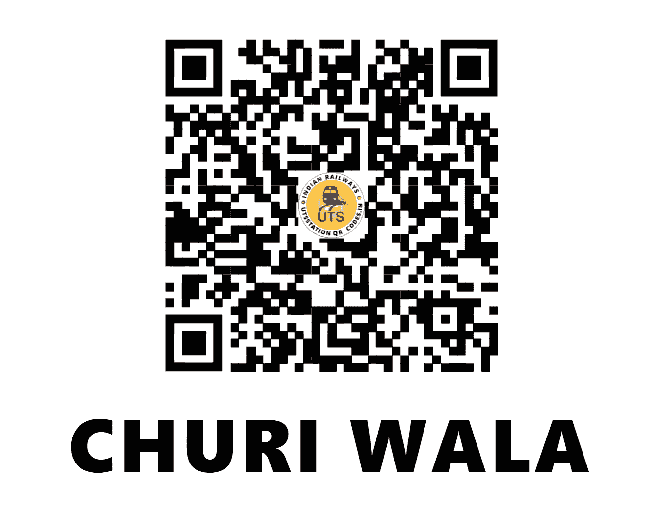 UTS QR Code for CHURI WALA - CWDA (NR - PUNJAB)