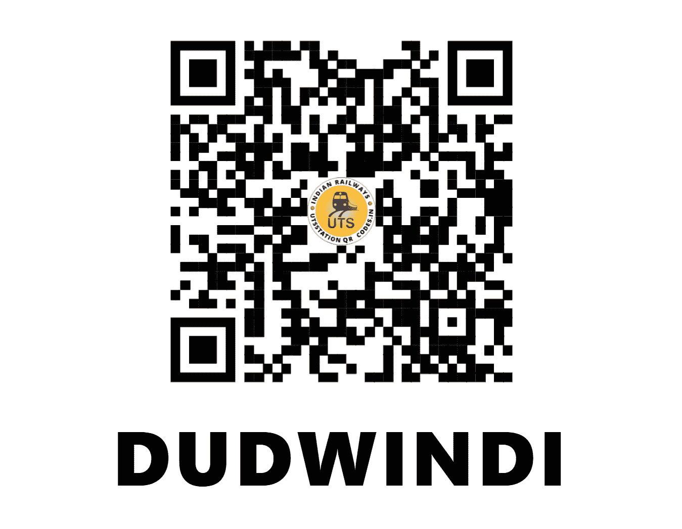 UTS QR Code for DUDWINDI - DDY (NR - PUNJAB)
