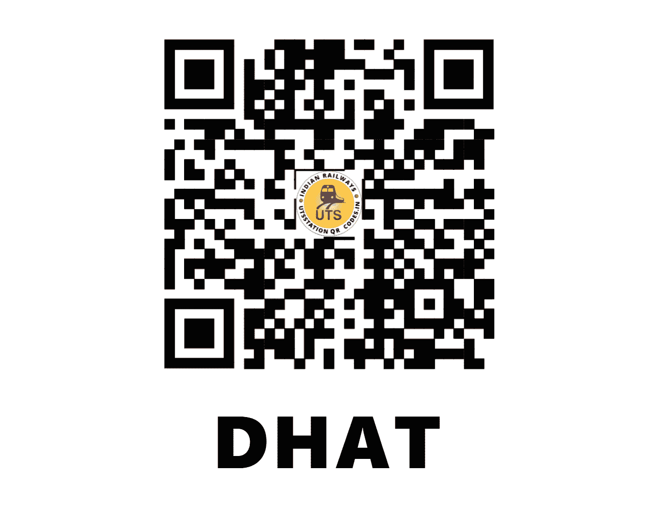 UTS QR Code for DHAT - DHAT (NR - PUNJAB)